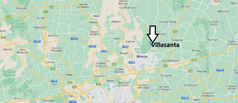 Dove Si Trova Villasanta Italia Mappa Villasanta Dove Si Trova