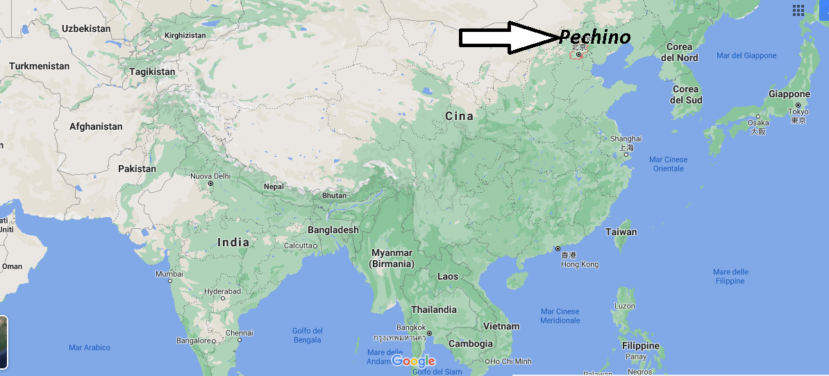 Dove si trova Pechino