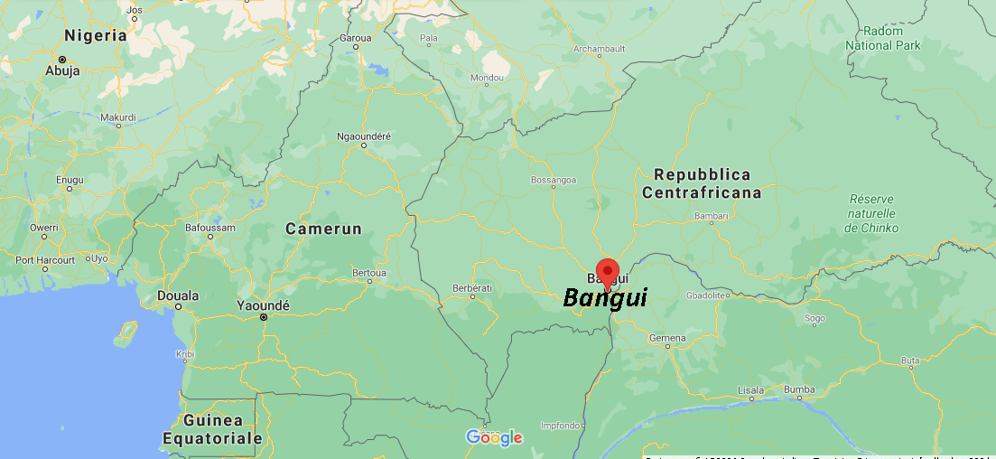 Dove è situata Bangui