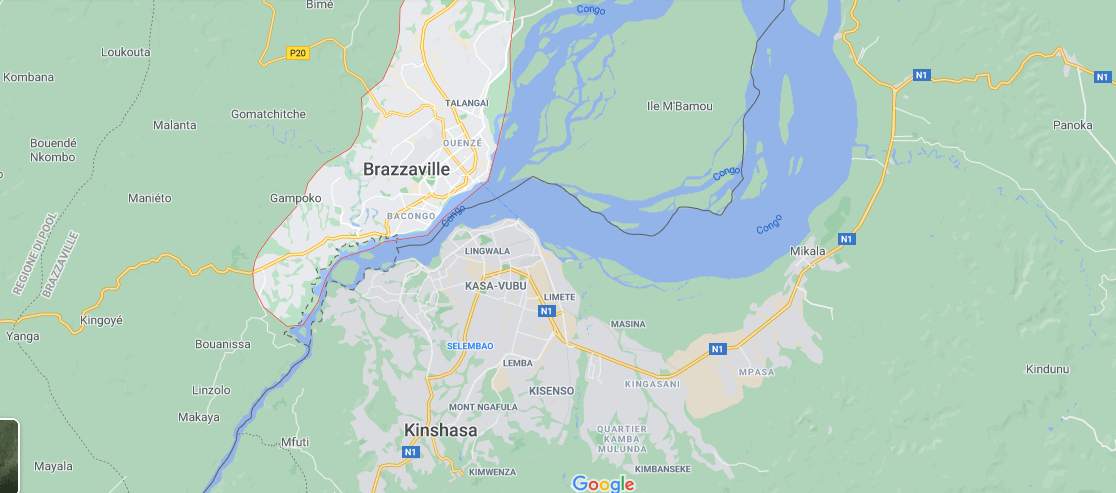 Dove è situata Brazzaville