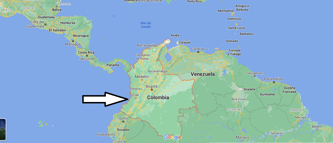 Dove è situata Colombia