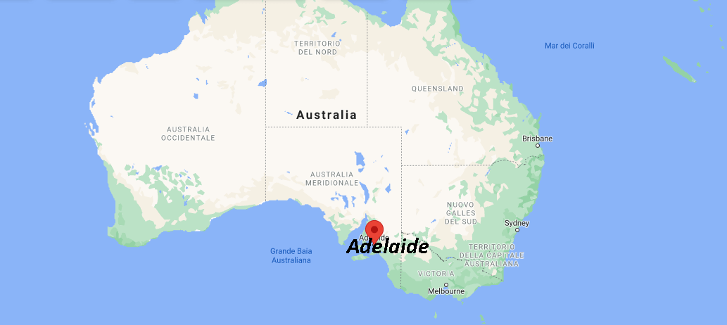 Dove si trova Adelaide
