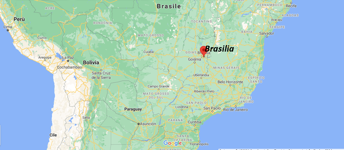 Dove si trova Brasilia