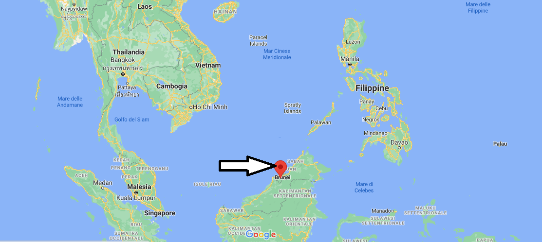 Dove si trova Brunei