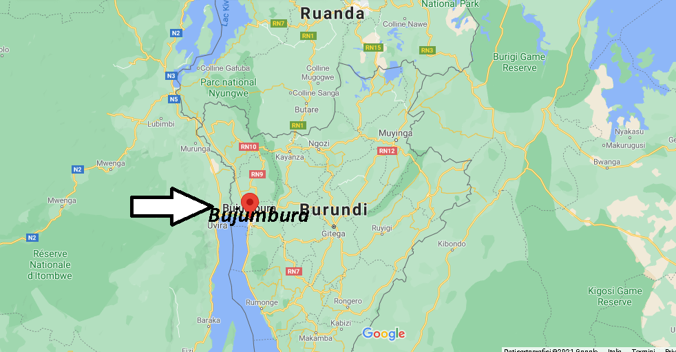 Dove si trova Bujumbura