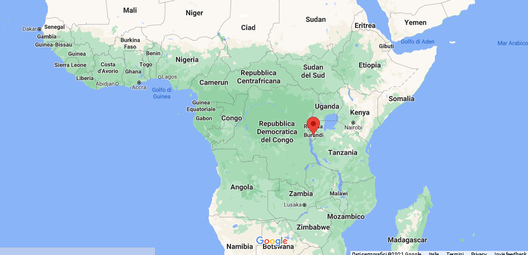 Dove si trova Burundi