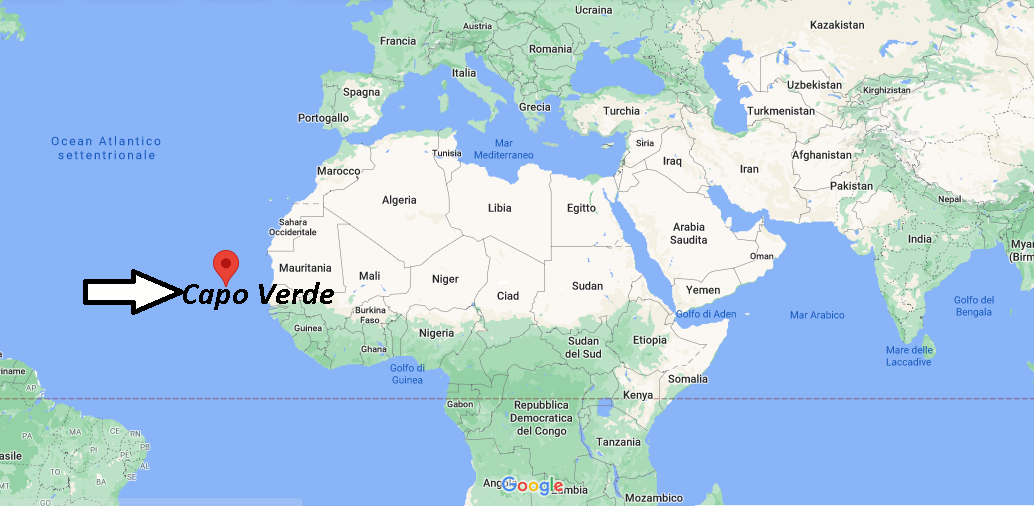 Dove si trova Capo Verde