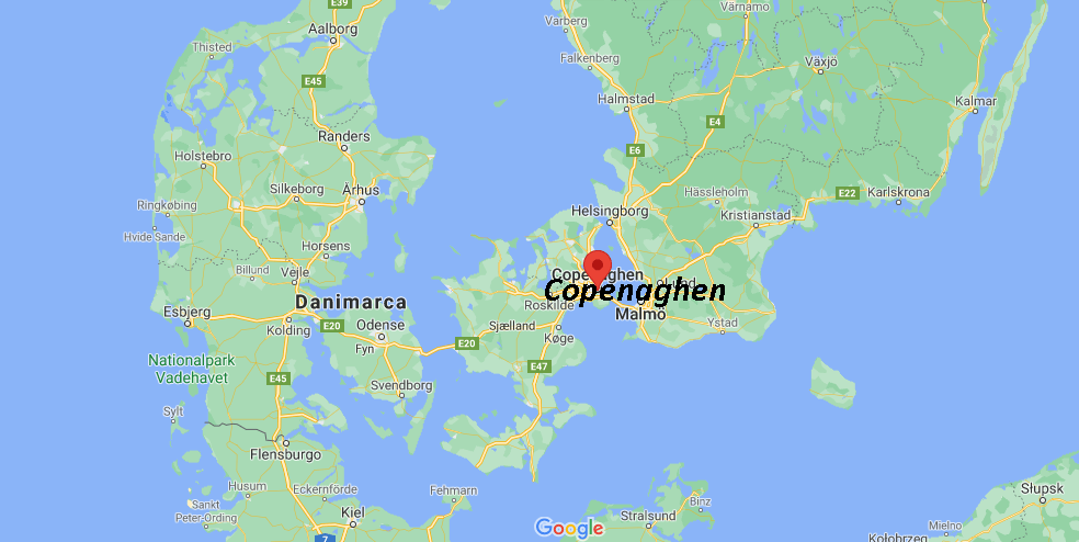 Dove si trova Copenaghen