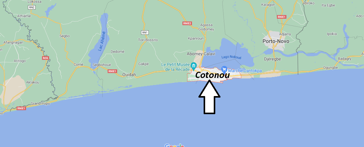 Dove si trova Cotonou