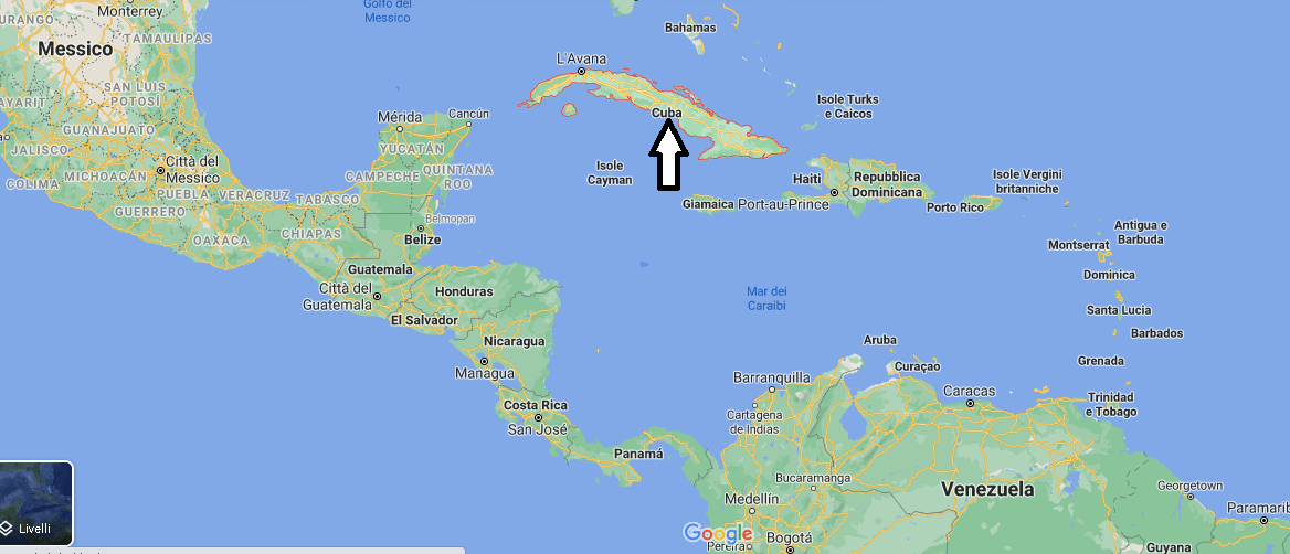 Dove si trova Cuba