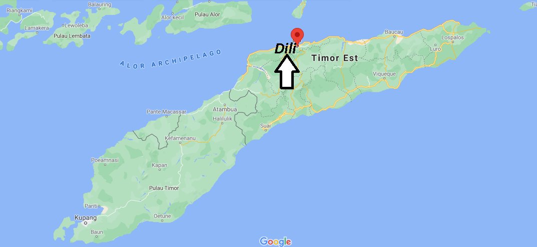 Dove si trova Dili