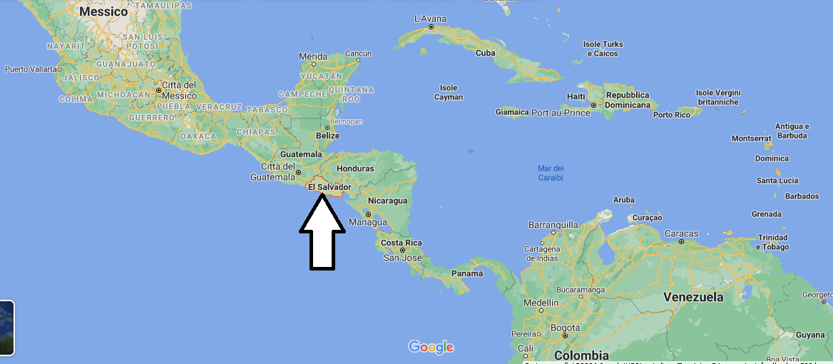 Dove si trova El Salvador