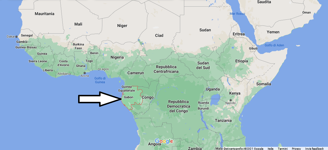 Dove si trova Gabon