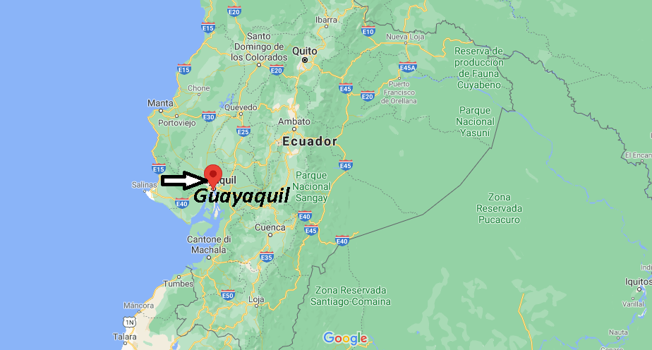 Dove si trova Guayaquil