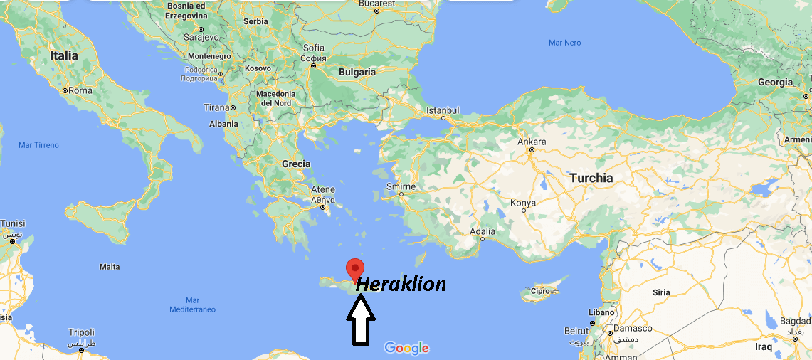 Dove si trova Heraklion