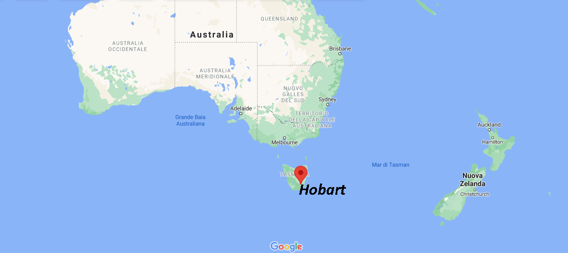 Dove si trova Hobart