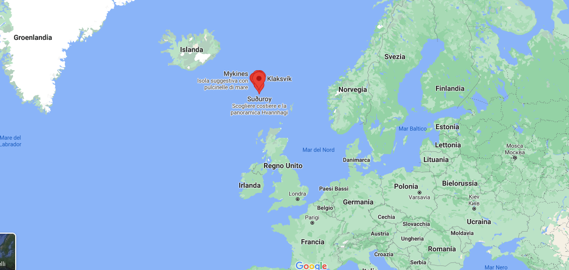 Dove si trova Isole Faroe