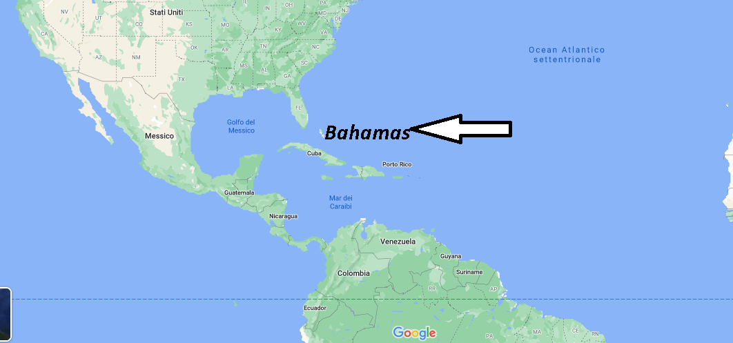 Dove si trova Le Bahamas