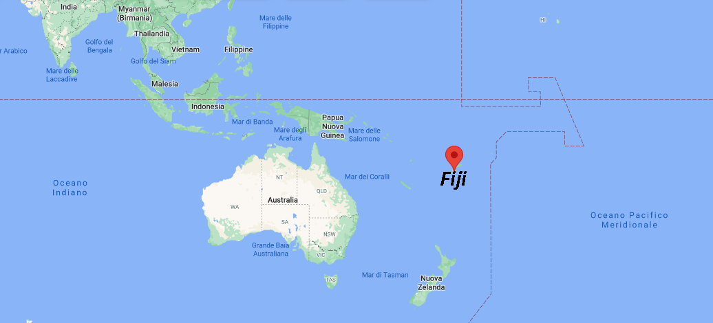 Dove si trova Le isole Fiji
