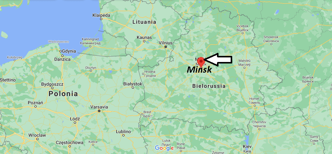 Dove si trova Minsk