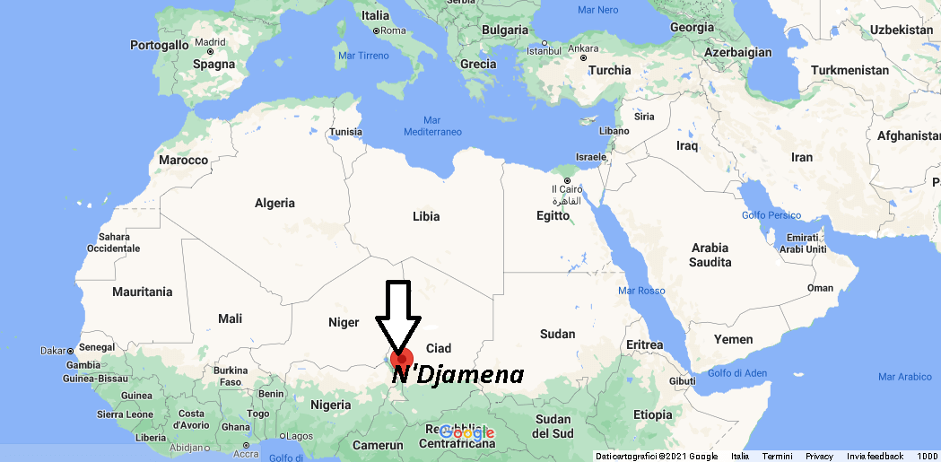 Dove si trova N-Djamena