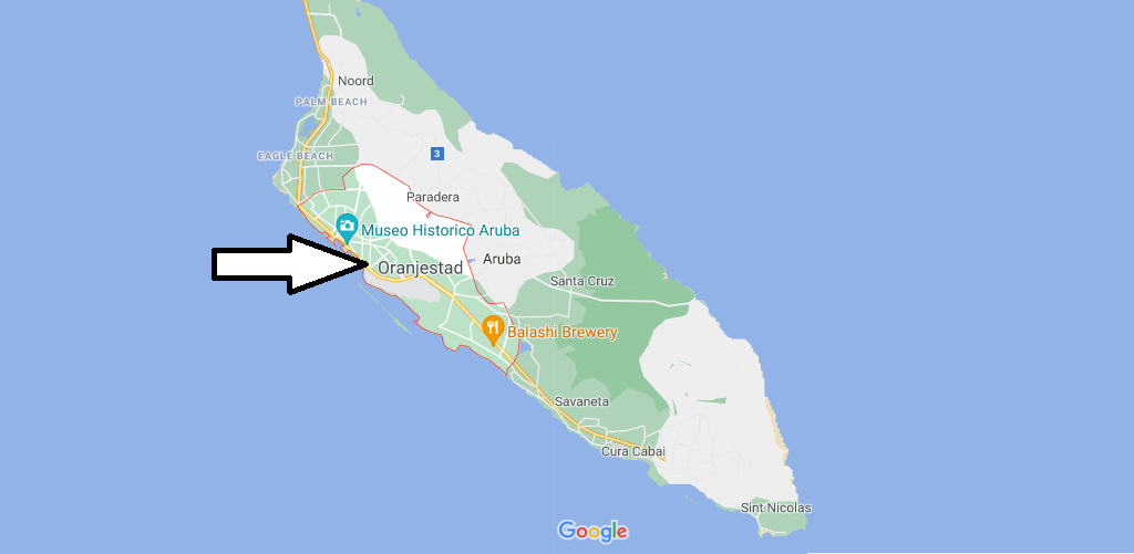Dove si trova Oranjestad