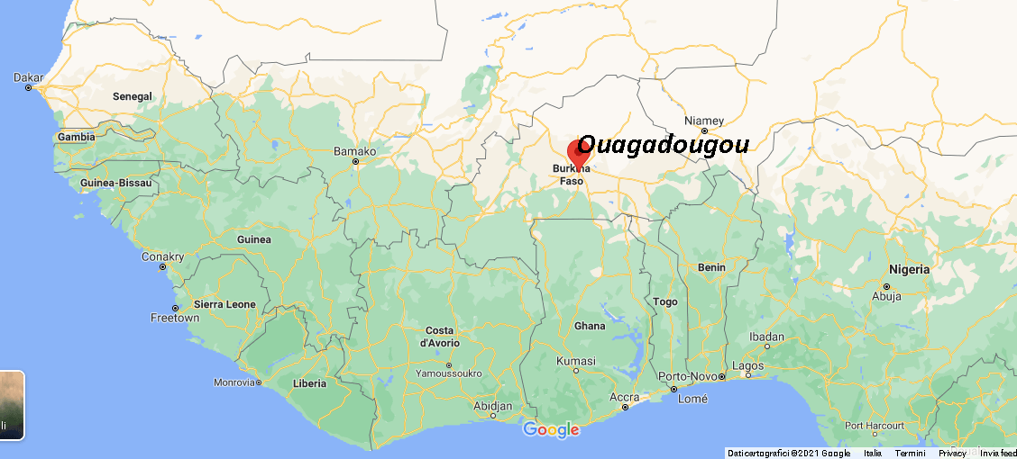 Dove si trova Ouagadougou