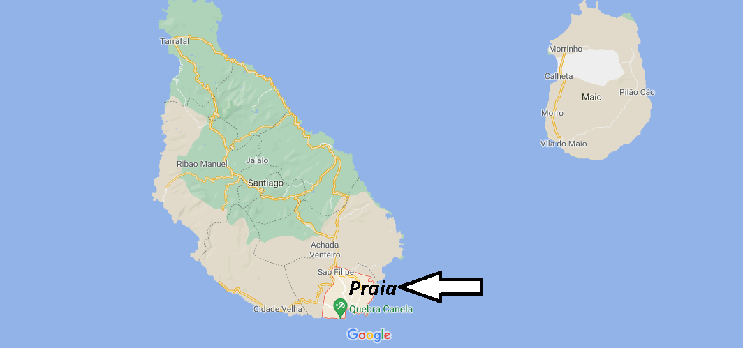 Dove si trova Praia