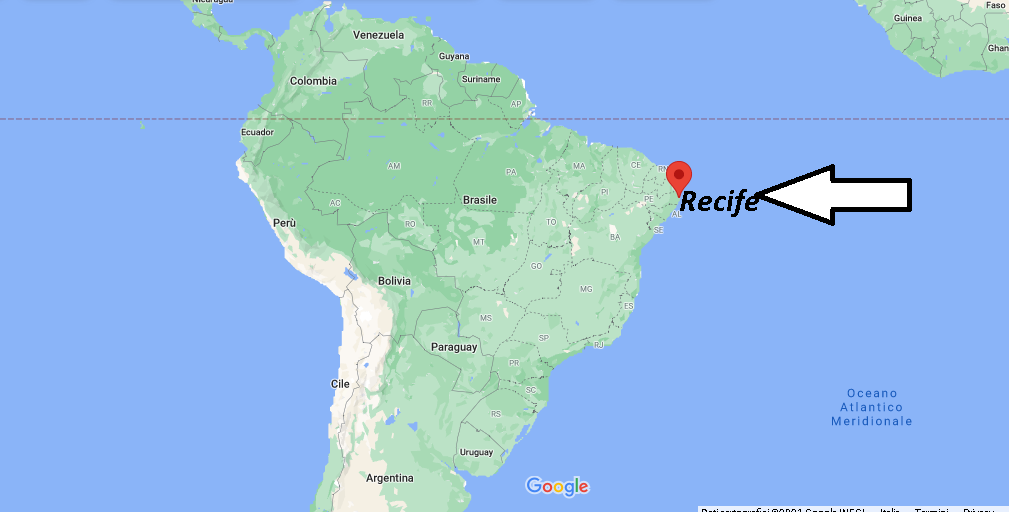 Dove si trova Recife