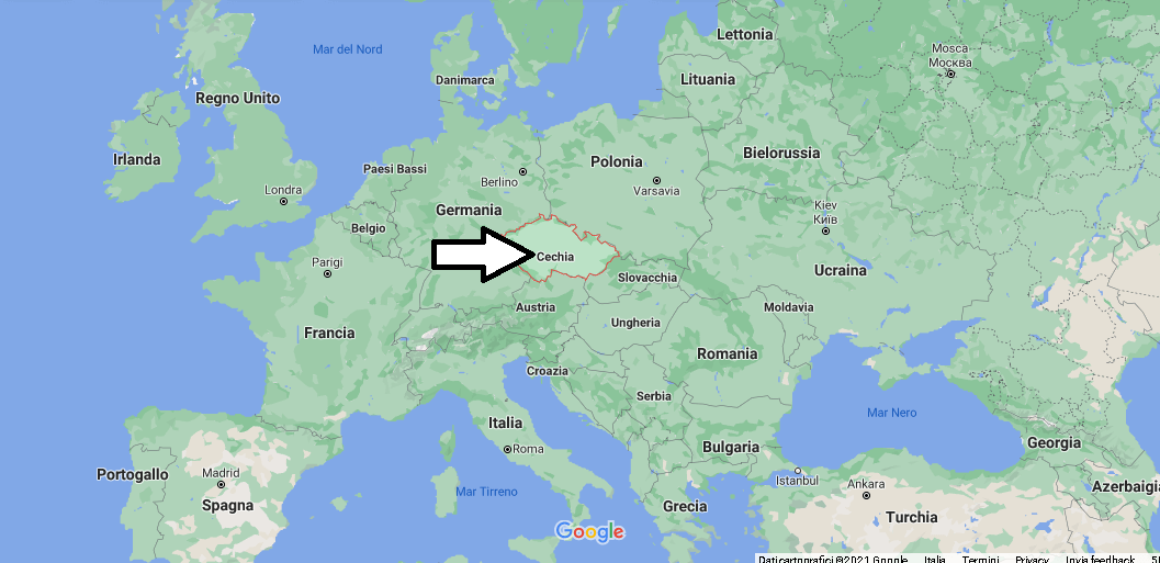 Dove si trova Repubblica Ceca