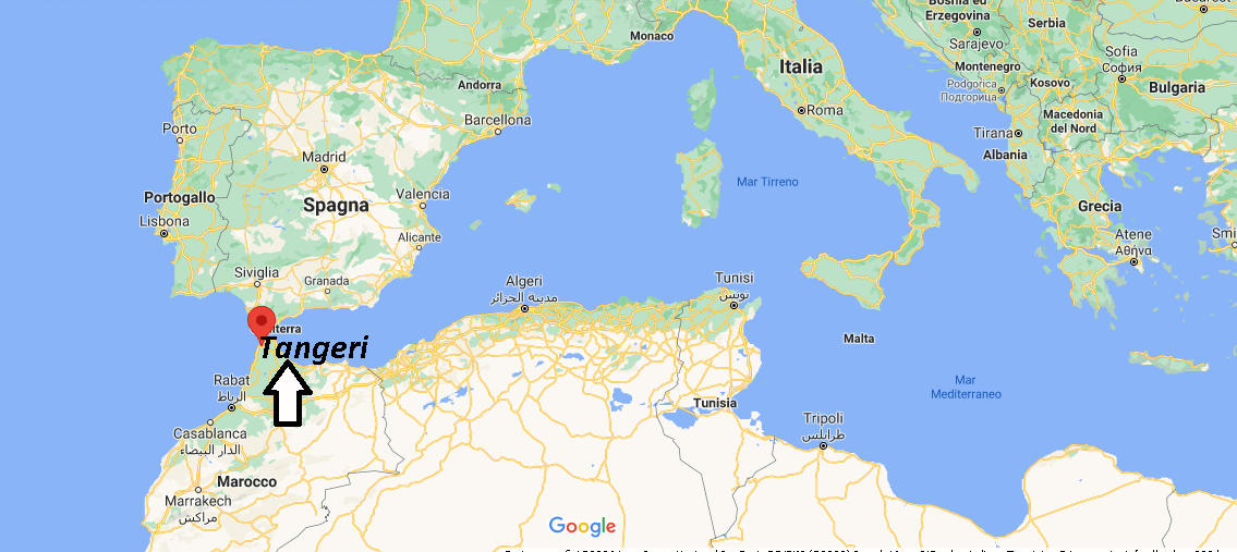 Dove si trova Tangeri