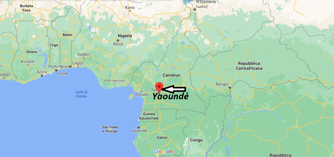Dove si trova Yaoundé