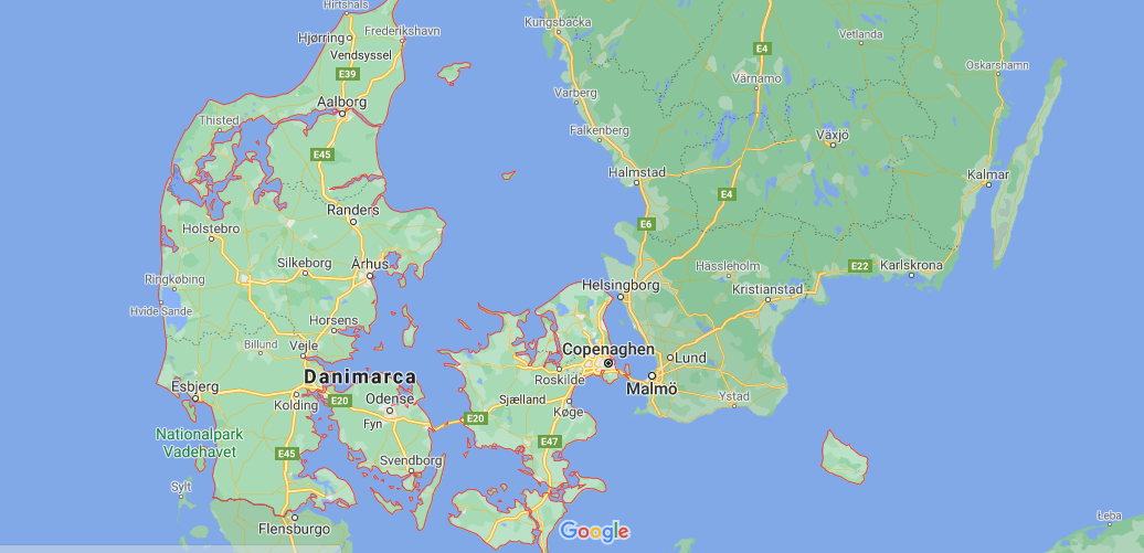 Dove si trova la capitale della Danimarca