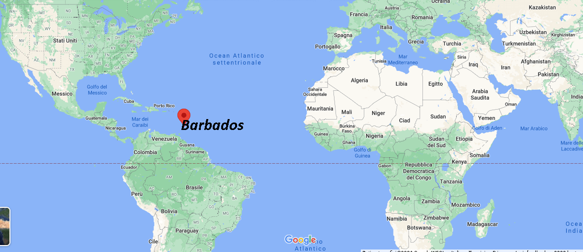 In che continente si trova Barbados