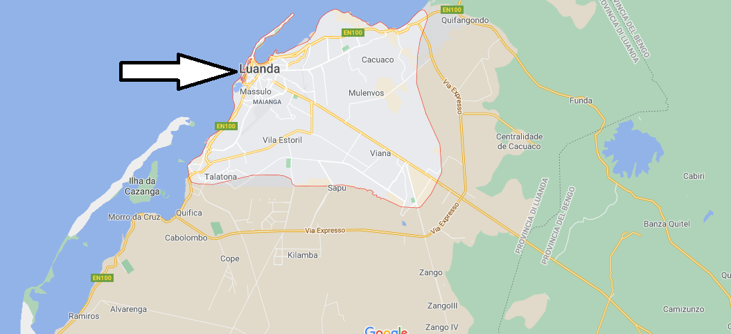 In che stato si trova Luanda