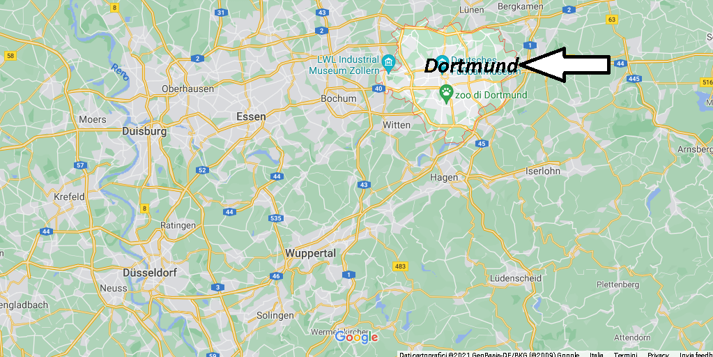 In quale regione si trova Dortmund