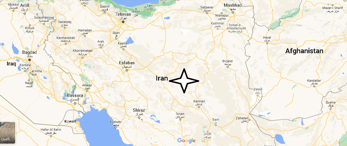 Cartina Mappa Iran