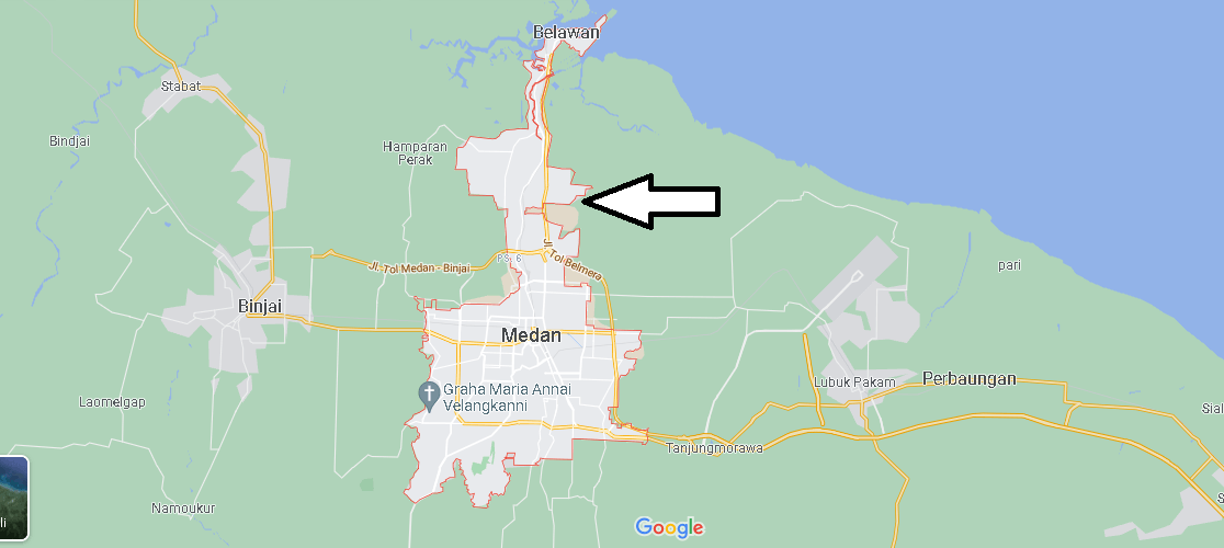 Cartina Mappa Medan