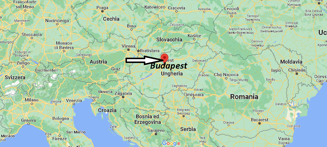 Dove si trova Budapest