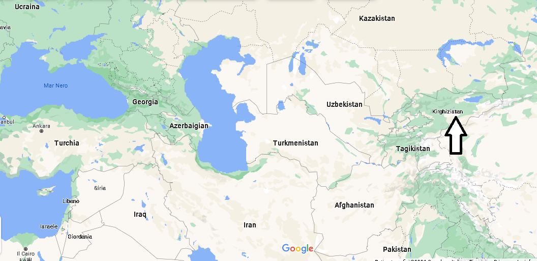 Dove si trova Kirghizistan