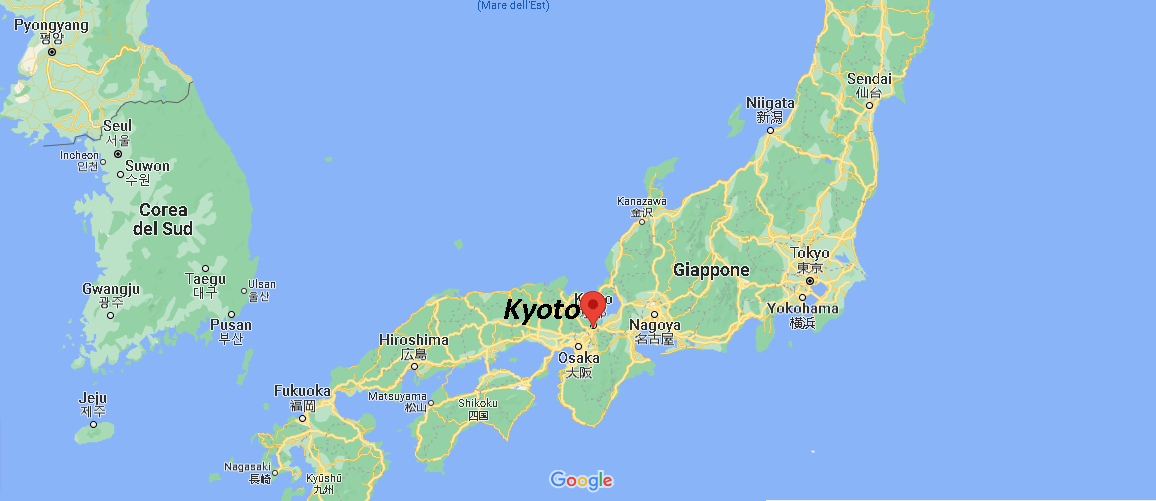 Dove si trova Kyoto
