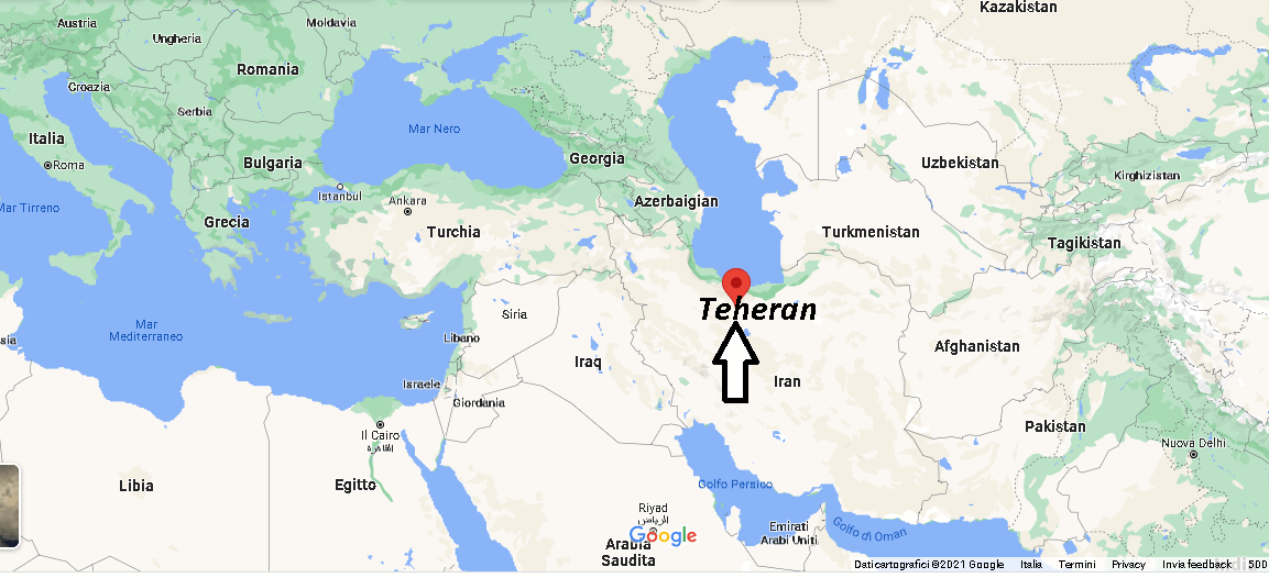 Dove si trova Teheran