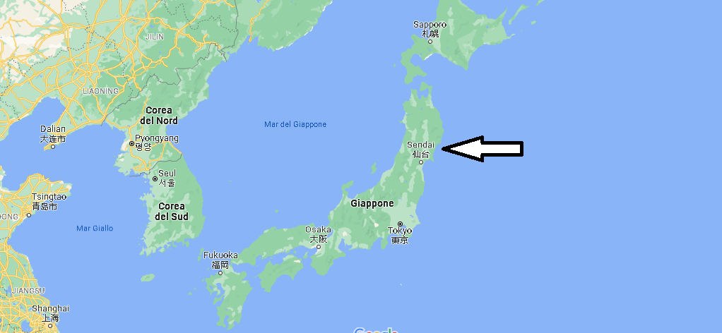 Dove si trova il Giappone cartina
