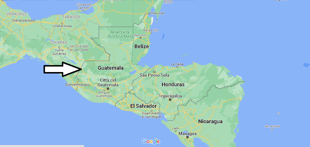 Dove si trova il Guatemala