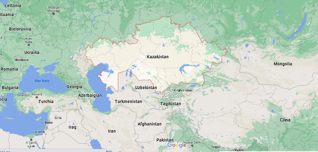 Dove si trova il Kirghizistan