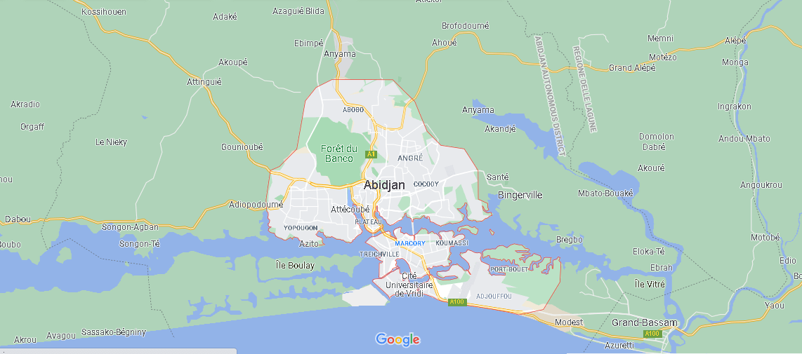 Dove si trova il Paese Abidjan