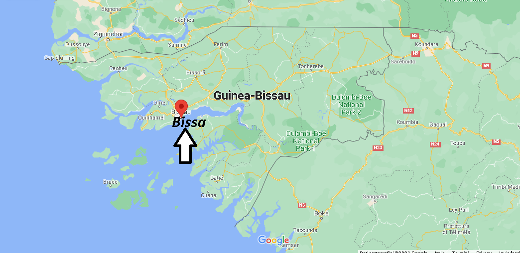 Dove si trova la Bissau