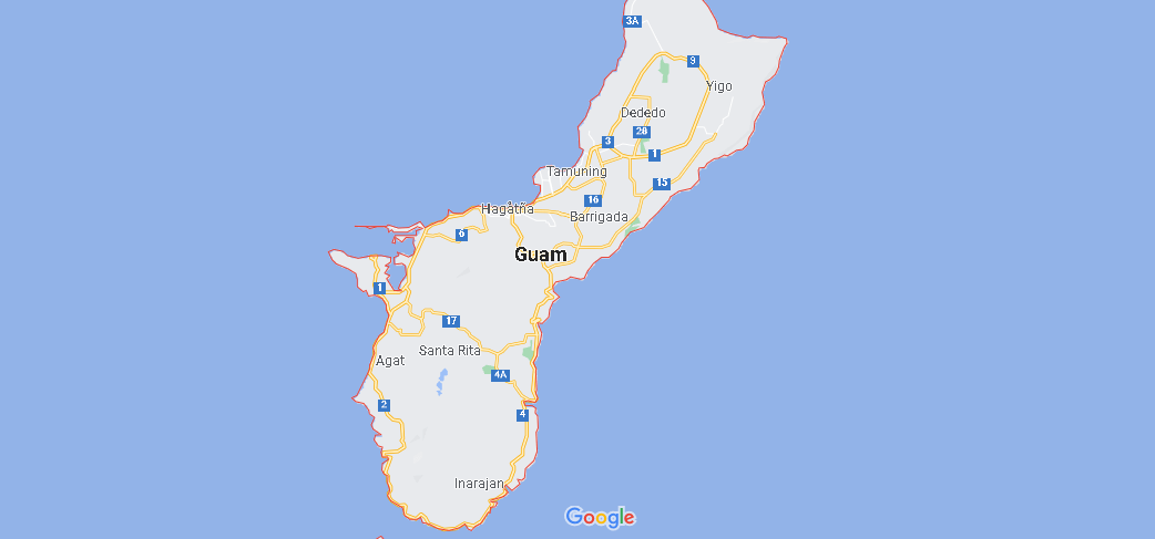 Dove si trova lo stato di Guam