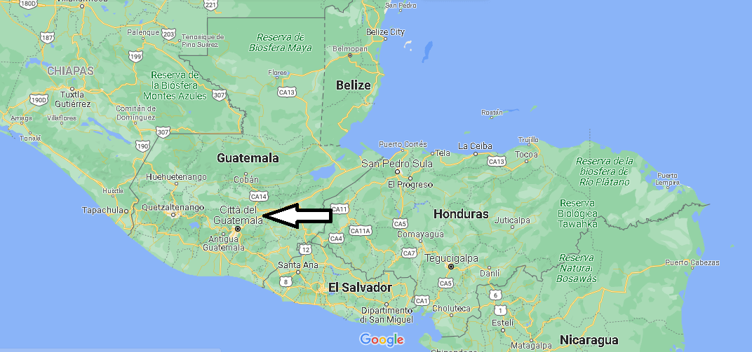 Qual è la capitale del Guatemala