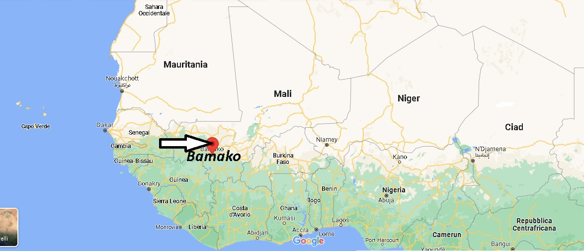 Dove si trova Bamako